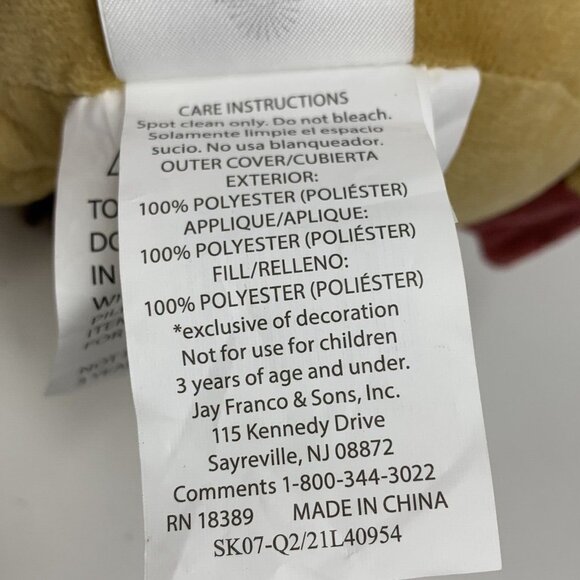 Harry Potter Plush Lion Gryffindor Stuffed Toy By Jay Franco & Sons - Picture 6 of 9